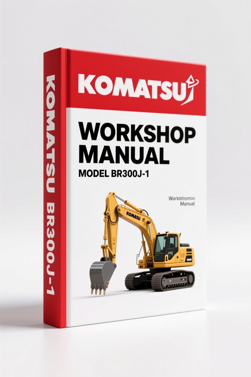 Komatsu BR300J-1, BR310JG-1 1995 Workshop Manual – Factory Specs