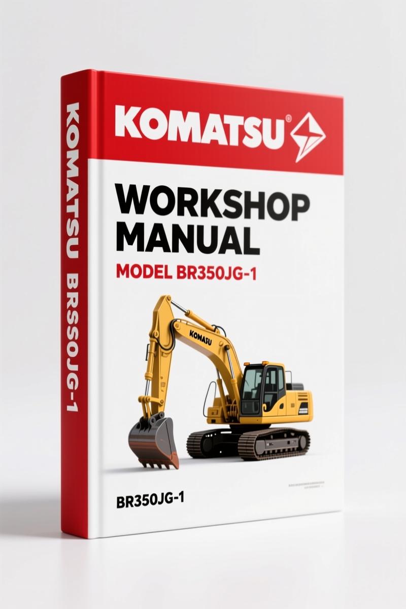 Komatsu BR350JG-1 2001 Workshop Manual – Factory Specs