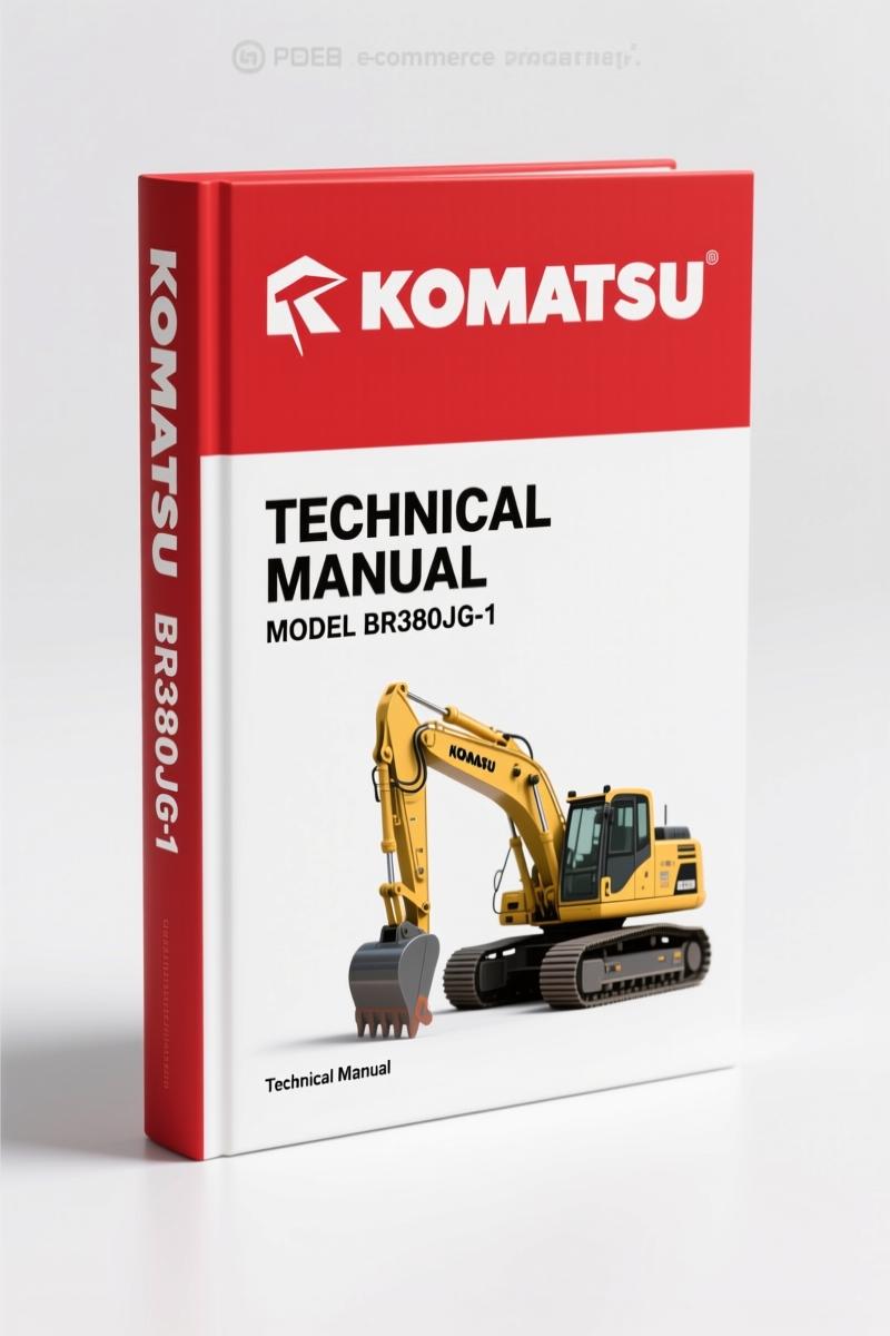Komatsu BR380JG-1 2003 Technical Manual – Factory Specs for Repairs