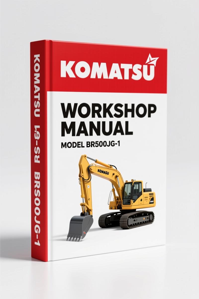 Komatsu BR500JG-1 1999 Workshop Manual – Factory Specs for Engine & Hydraulics