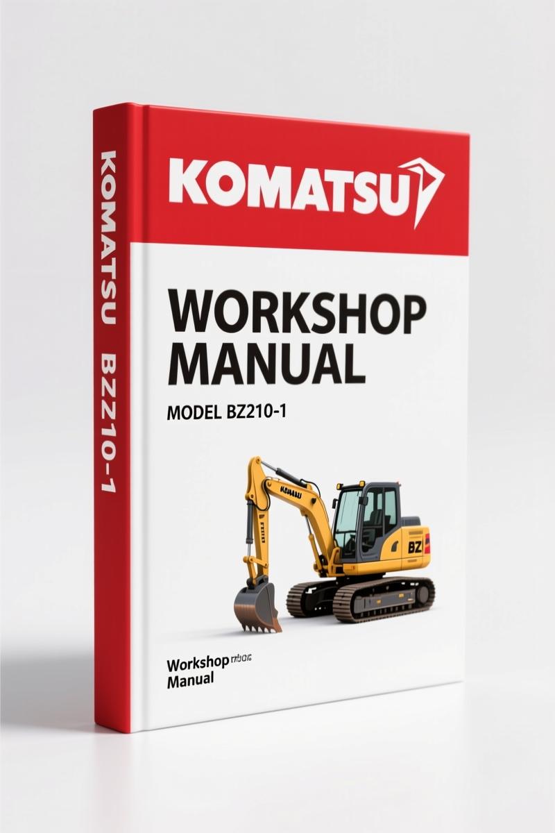 Komatsu BZ210-1 2005 Workshop Manual – 670 Pages of Factory Specs