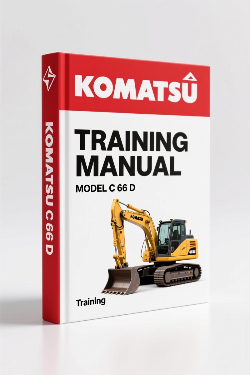 Komatsu C 66 D, CL 66 D, CD 66, CL 66 Training Manual – Factory Specs