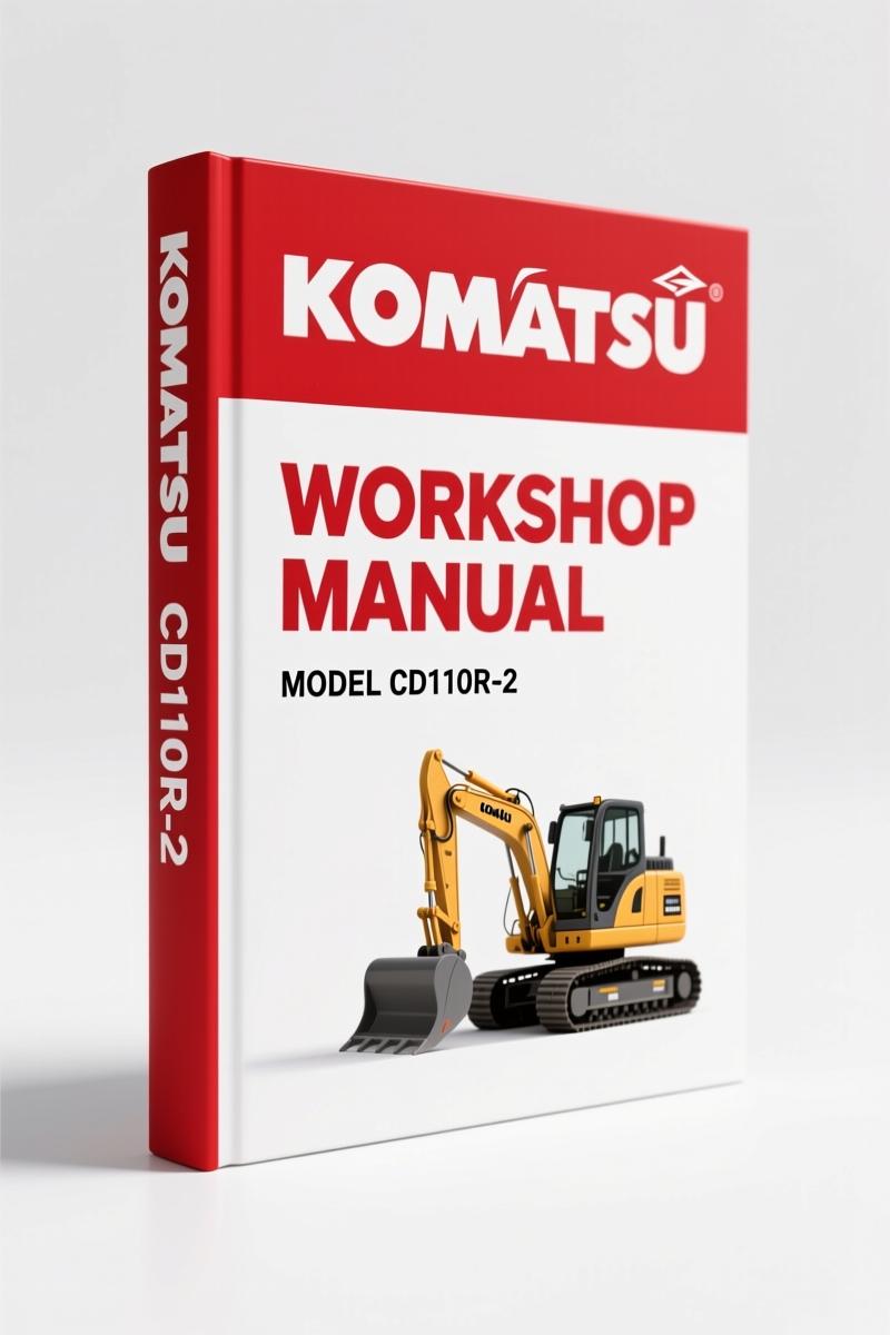 Komatsu CD110R-2 2005 Workshop Manual – Factory Specs