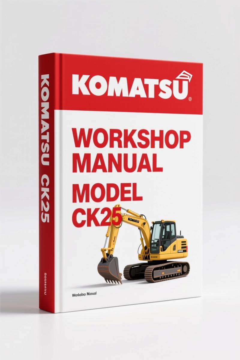 Komatsu CK25 Workshop Manual – 306 Pages of Factory Specs