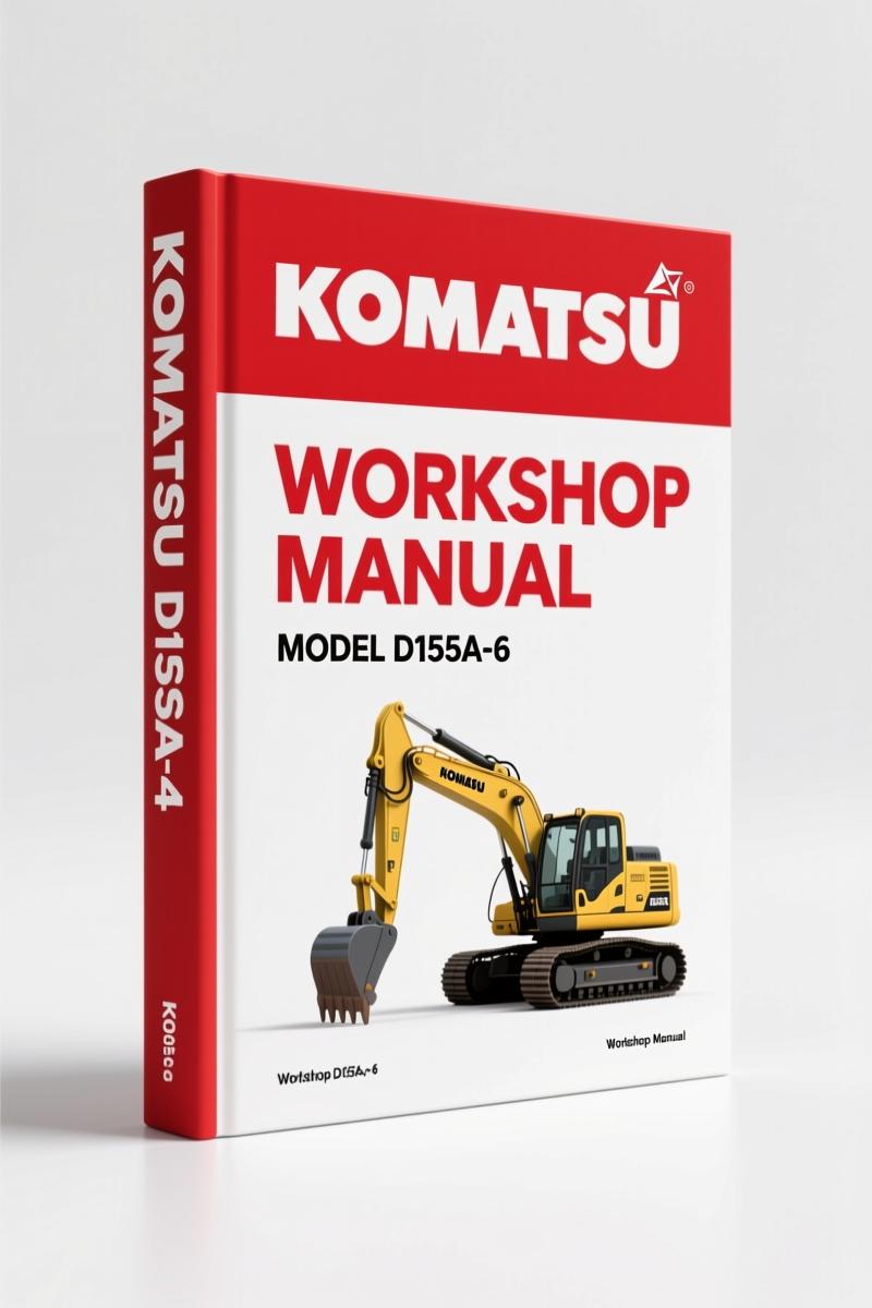 Komatsu D155A-6 Workshop Manual – 1331 Pages of Factory Specs