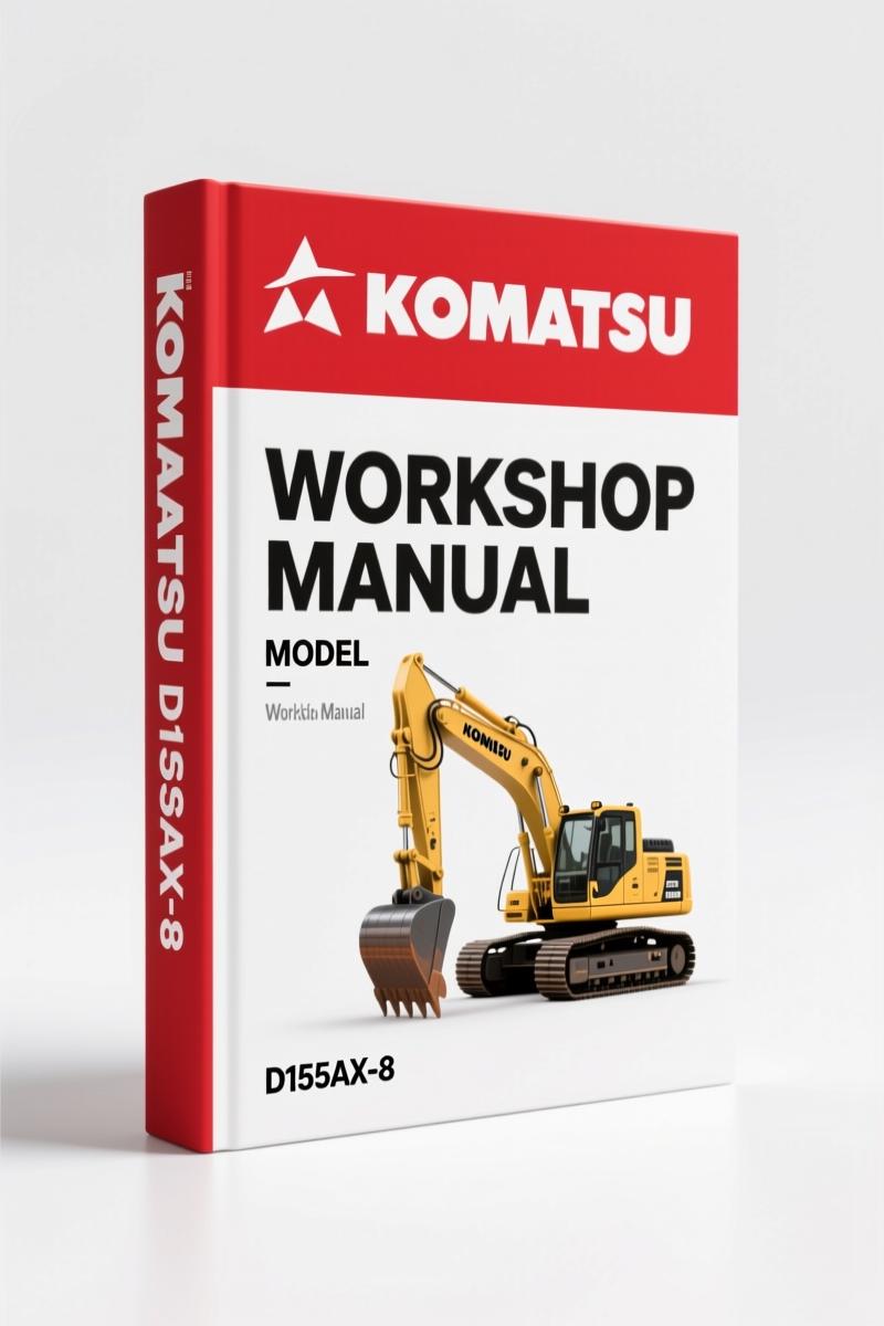 Komatsu D155AX-8 Workshop Manual – 3045 Pages Factory Specs