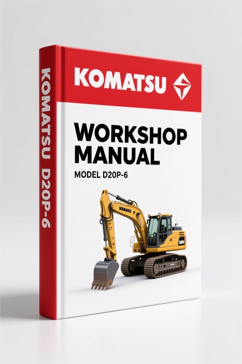 Komatsu D20A-6, D21A-6, D20P-6, D21E-6, D20P-6A 1990 Workshop Manual – 493 Pages