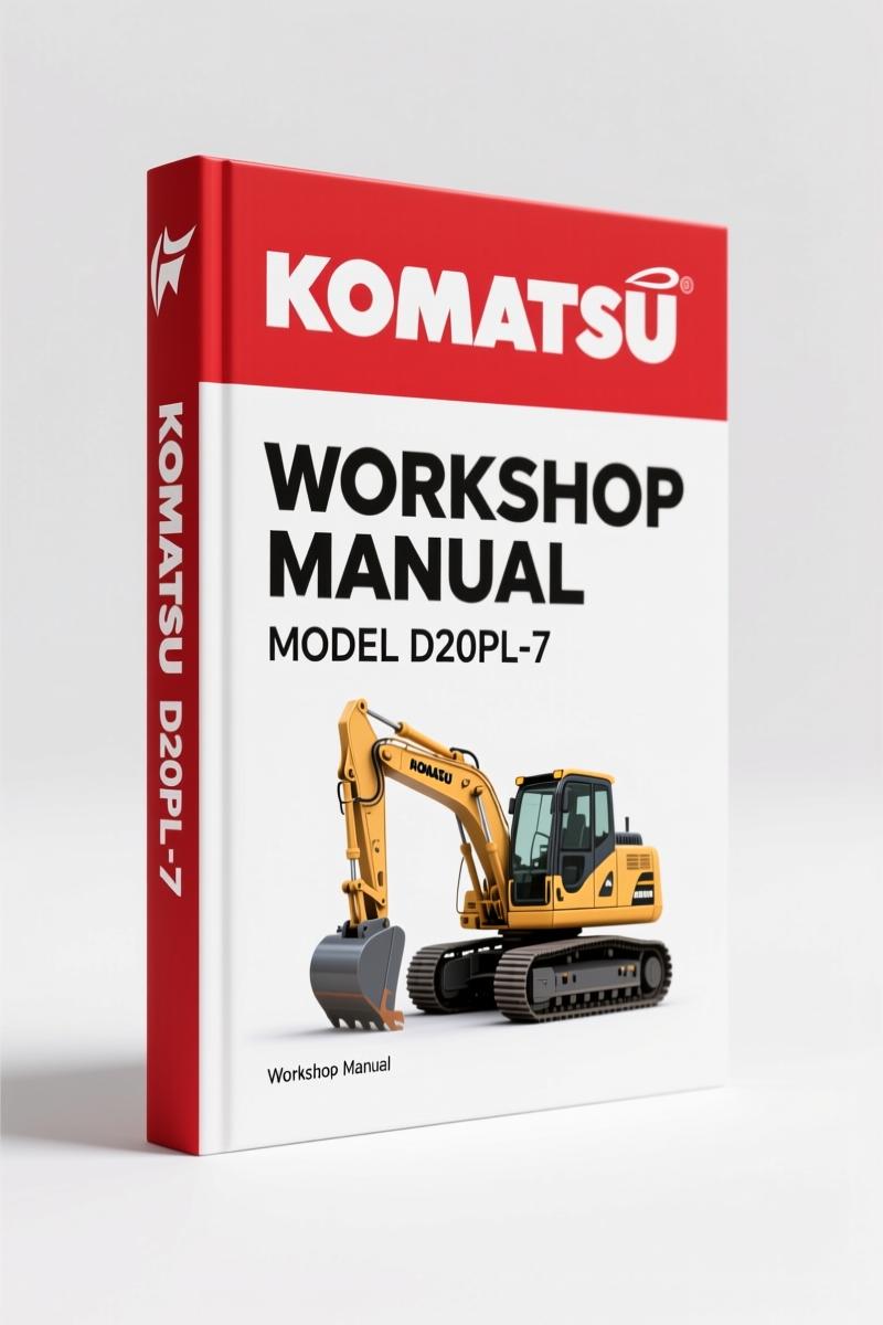 Komatsu D20PL-7, D20PLL-7, D20AG-7, D20P-7A, D20PG-7A 2008 Workshop Manual