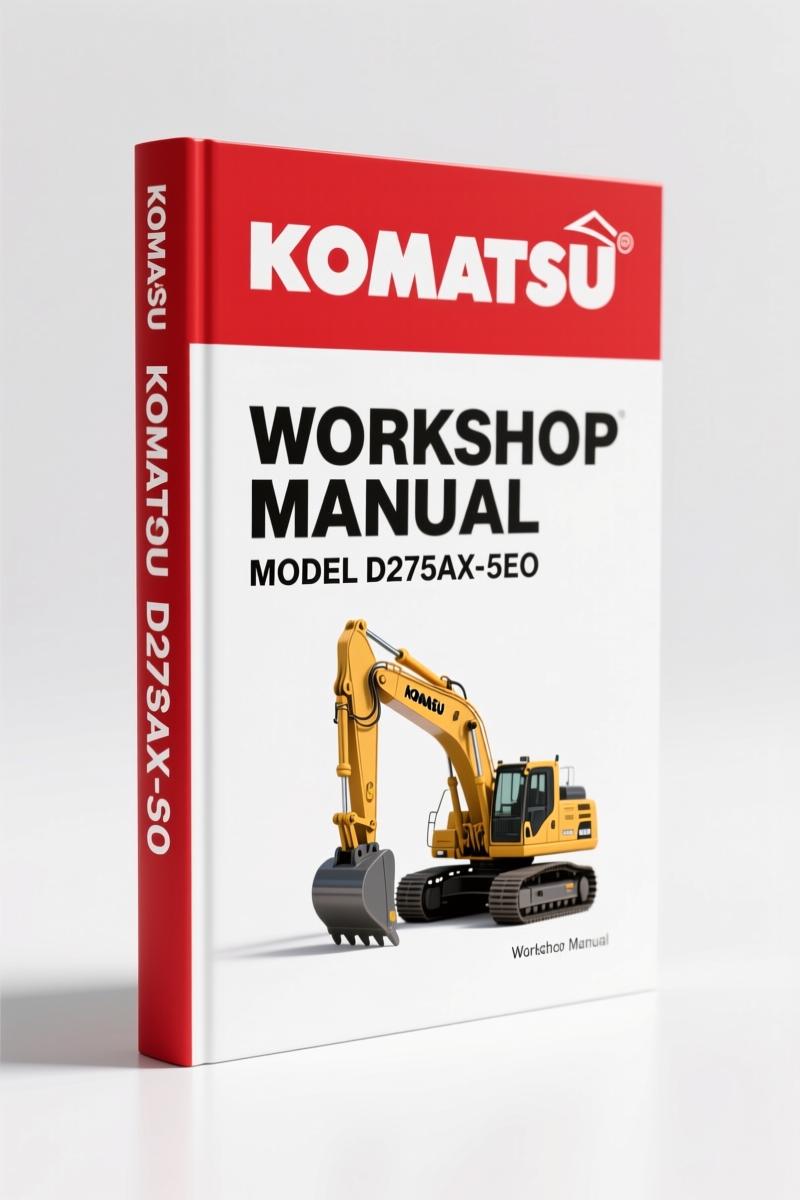 Komatsu D275AX-5EO Workshop Manual – 1506 Pages of Factory Specs