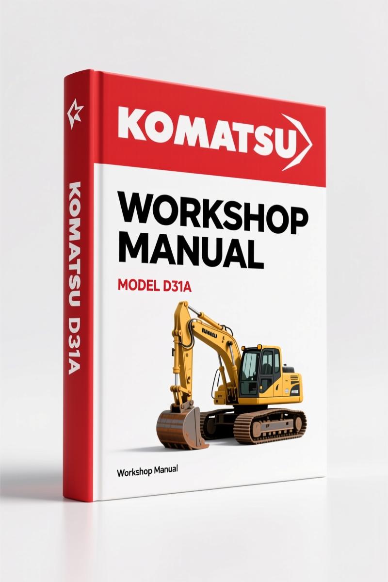 Komatsu D31A, GD22AC, GD28AC, EC50V, EC75Z 1984 Workshop Manual