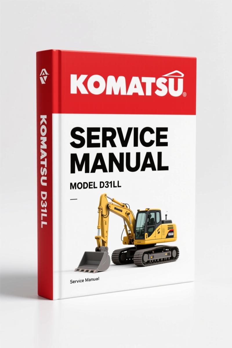 Komatsu D31E, D31P, D31PL, D31PLL, D31S 1997 Service Manual – 671 Pages