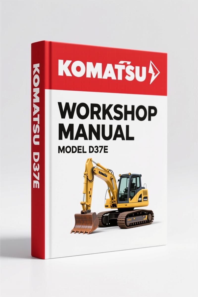 Komatsu D31E, D31P, D31PL, D31S, D37E Workshop Manual – 371 Pages