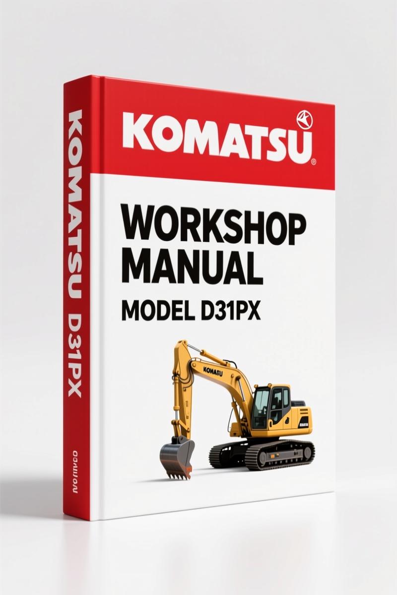 Komatsu D31EX D31PX D37EX D37PX 2004 Workshop Manual