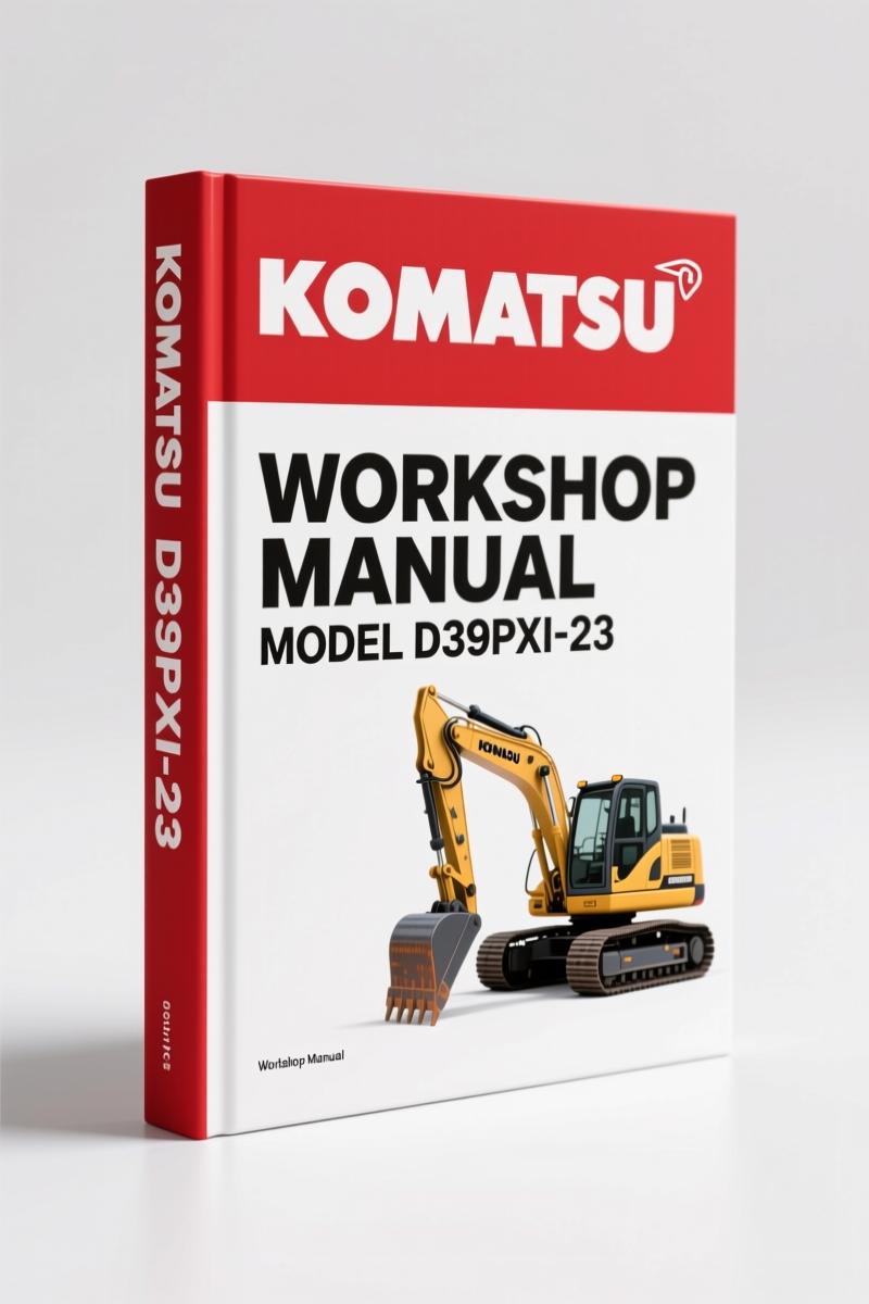 Komatsu D37EXi-23, D37PXi-23, D39EXi-23, D39PXi-23 Workshop Manual – 1699 Pages