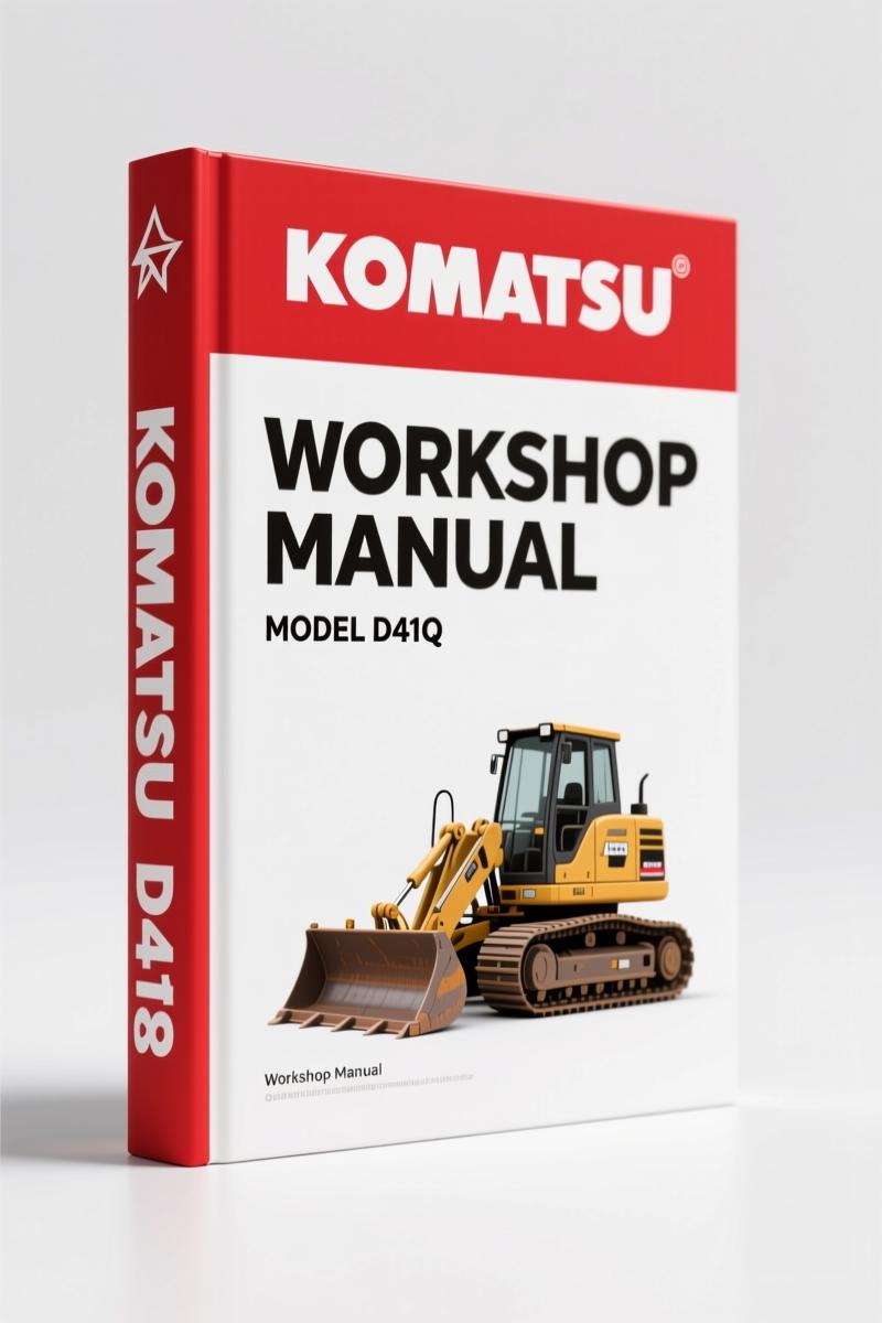 Komatsu D41S, D41Q Workshop Manual – 456 Pages of Factory Specs