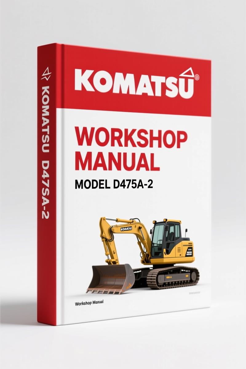 Komatsu D475A-2 1995 Workshop Manual – Factory Specs for Heavy Equipment