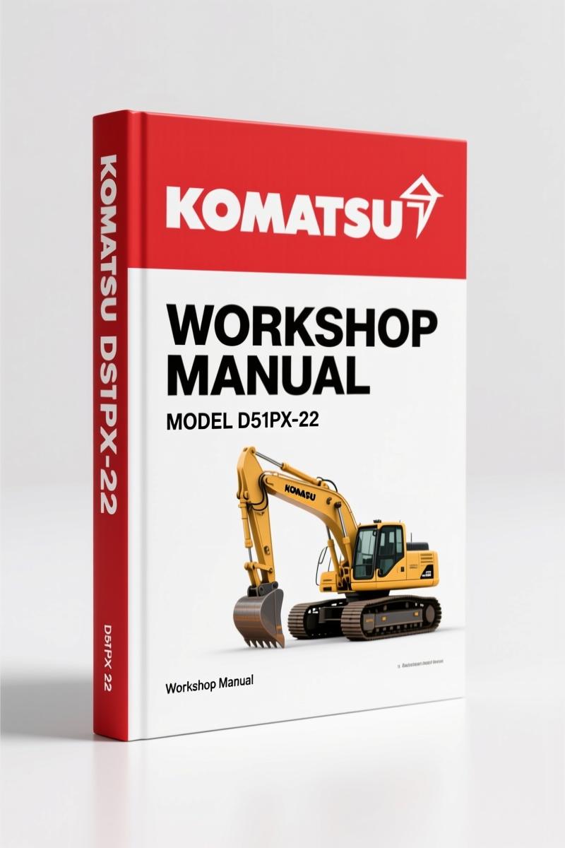 Komatsu D51EX-22, D51PX-22 Workshop Manual – 1230 Pages of Factory Specs
