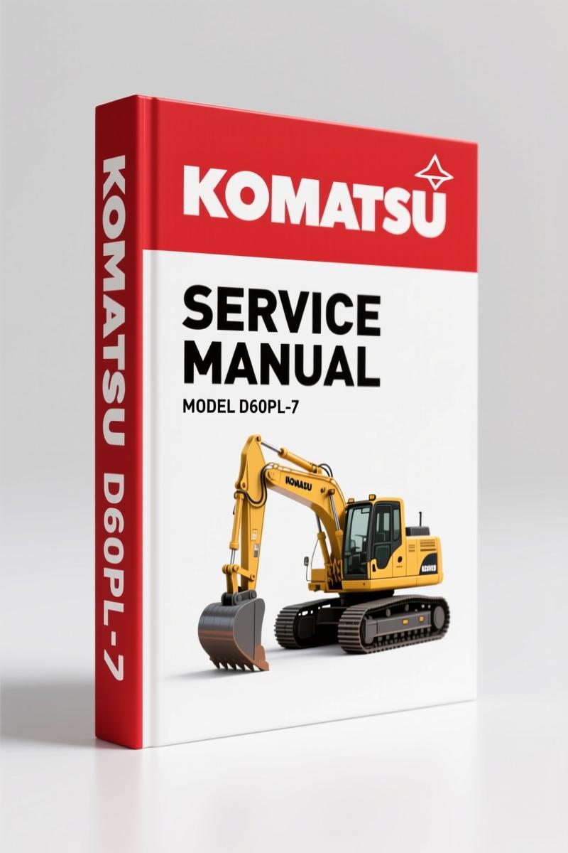 Komatsu D60A-7, D60E-7, D60P-7, D60PL-7, D65A-7 1986 Service Manual
