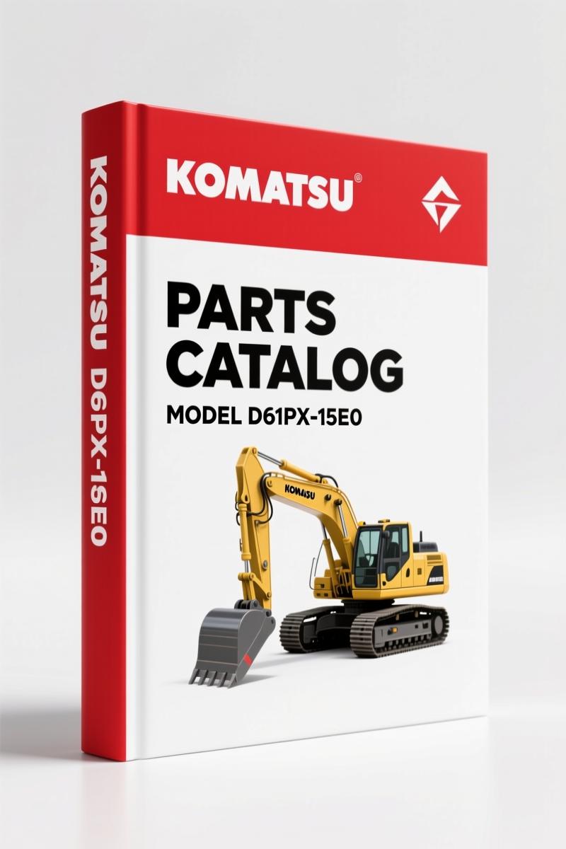 Komatsu D61PX-15E0 Parts Catalog – 607 Pages OEM Component Index