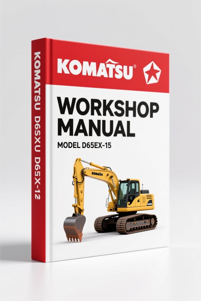 Komatsu D65EX-15, D65PX-15 2004 Workshop Manual – Factory Specs