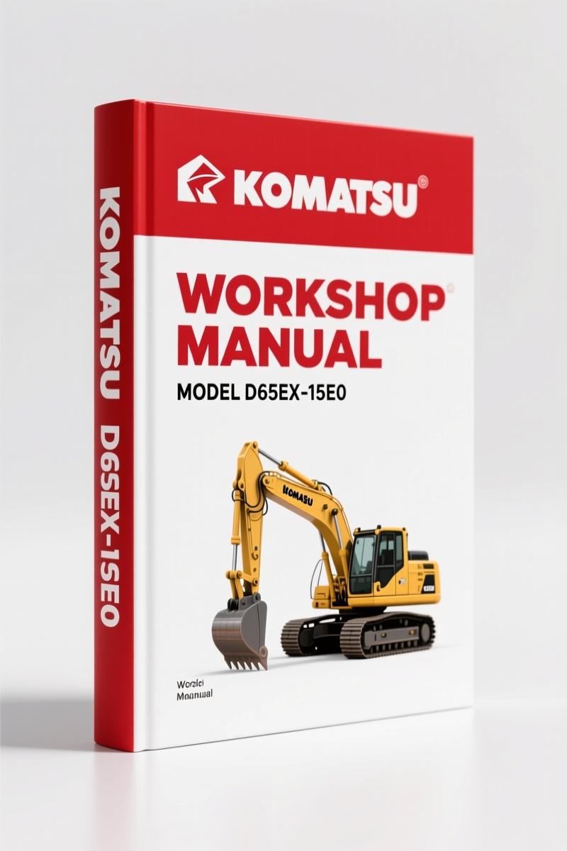 Komatsu D65EX-15E0, D65PX-15E0, D65WX-15E0 Workshop Manual 1106 Pages