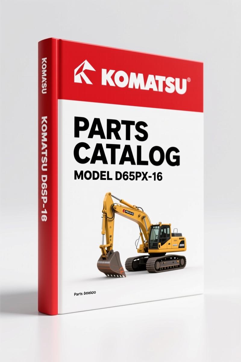 Komatsu D65PX-16 Parts Catalog – 966 Pages of OEM Component Indexing
