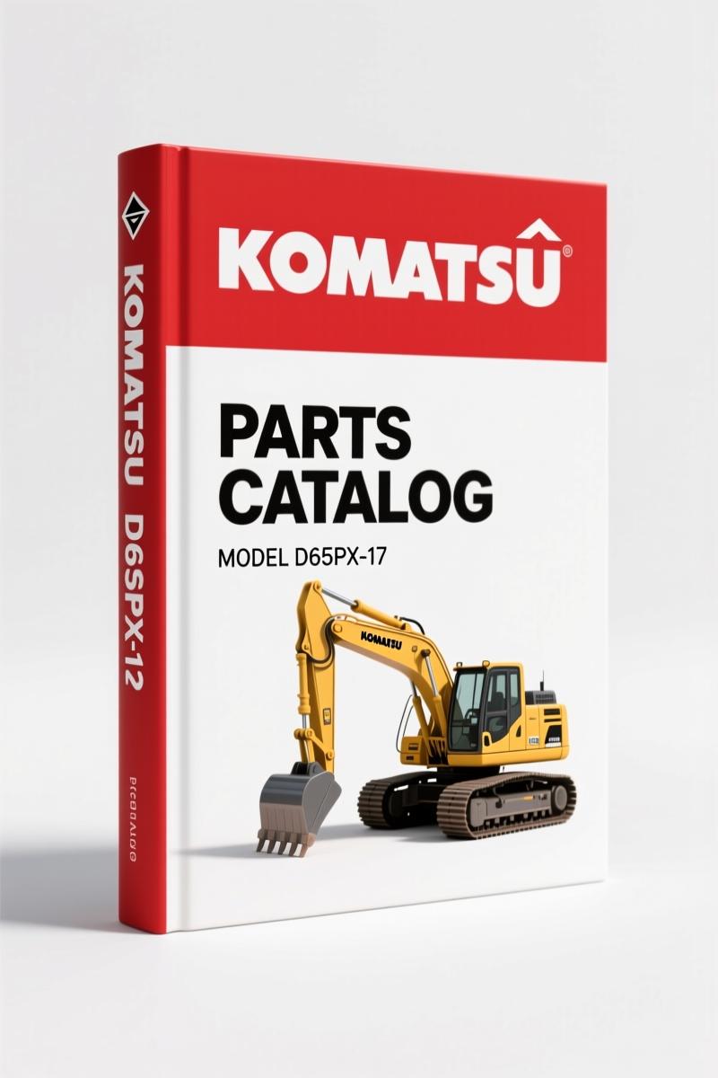 Komatsu D65PX-17 Parts Catalog – 838 Pages of Factory Component Indexing