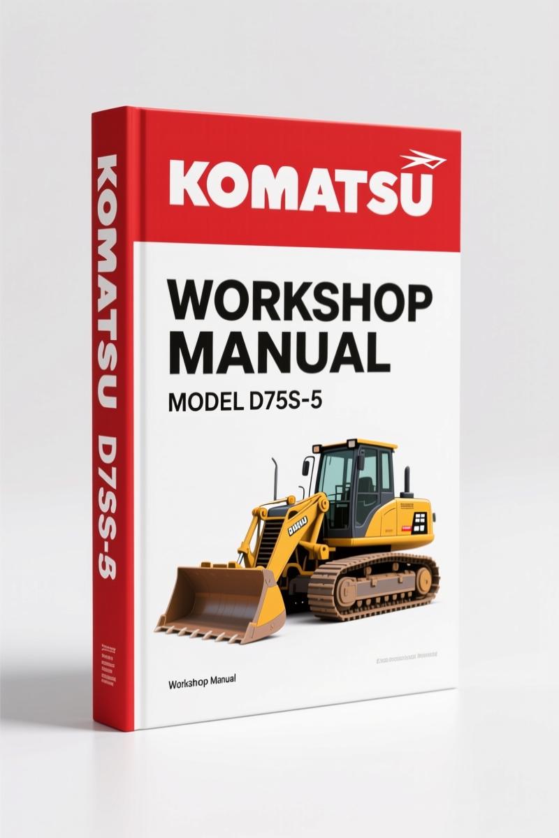 Komatsu D75S-5 1996 Workshop Manual – Factory Specs & Procedures