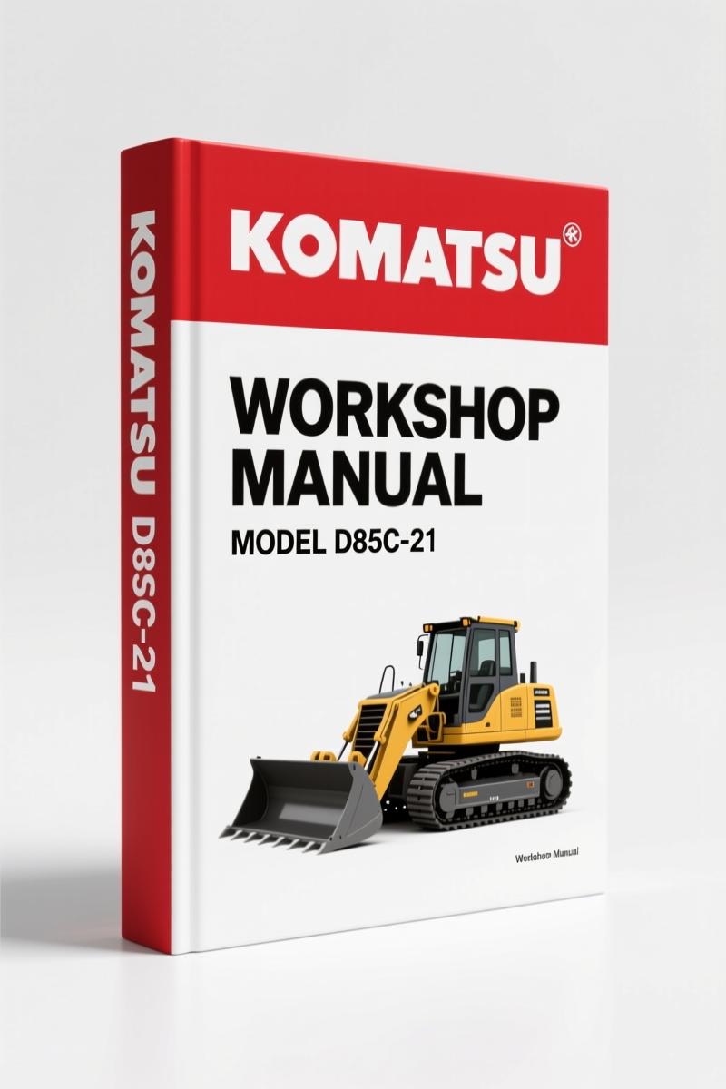 Komatsu D85C-21 1995 Workshop Manual – 523 Pages of Factory Specs