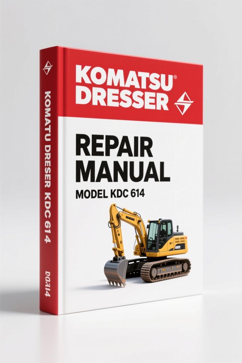 Komatsu Dresser KDC 614 1991 Repair Manual – Factory Specs