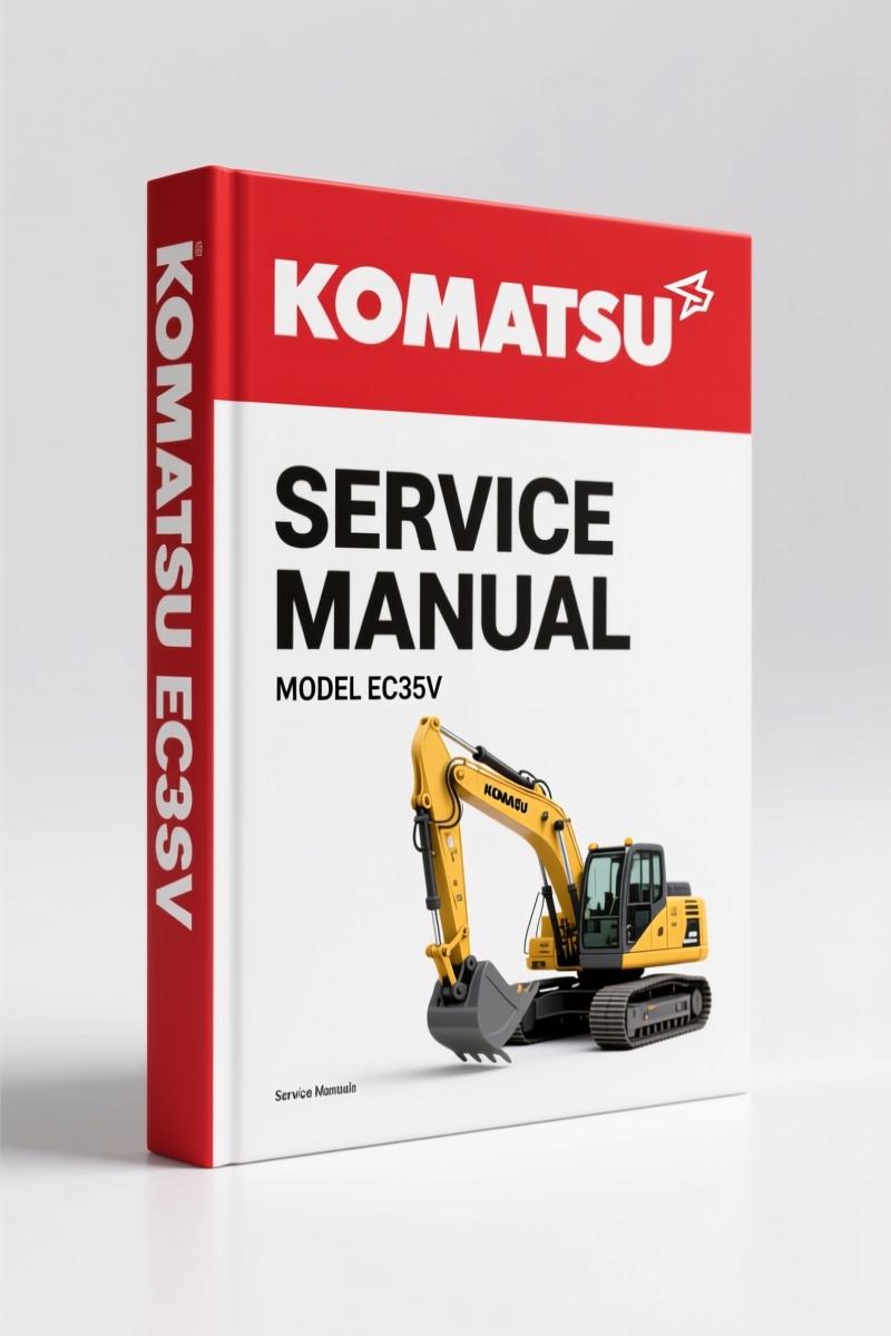 Komatsu EC50V, EC35V, EC105V, EC170V, EC260V Service Manual – 1050 Pages OEM