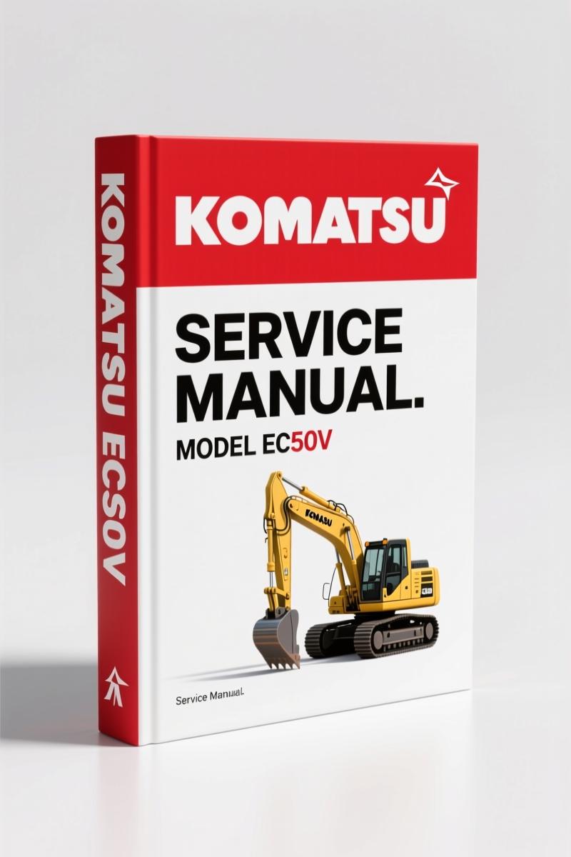 Komatsu EC50V EC35V EC105V EC170V EC260V Service Manual – 1050 Pages