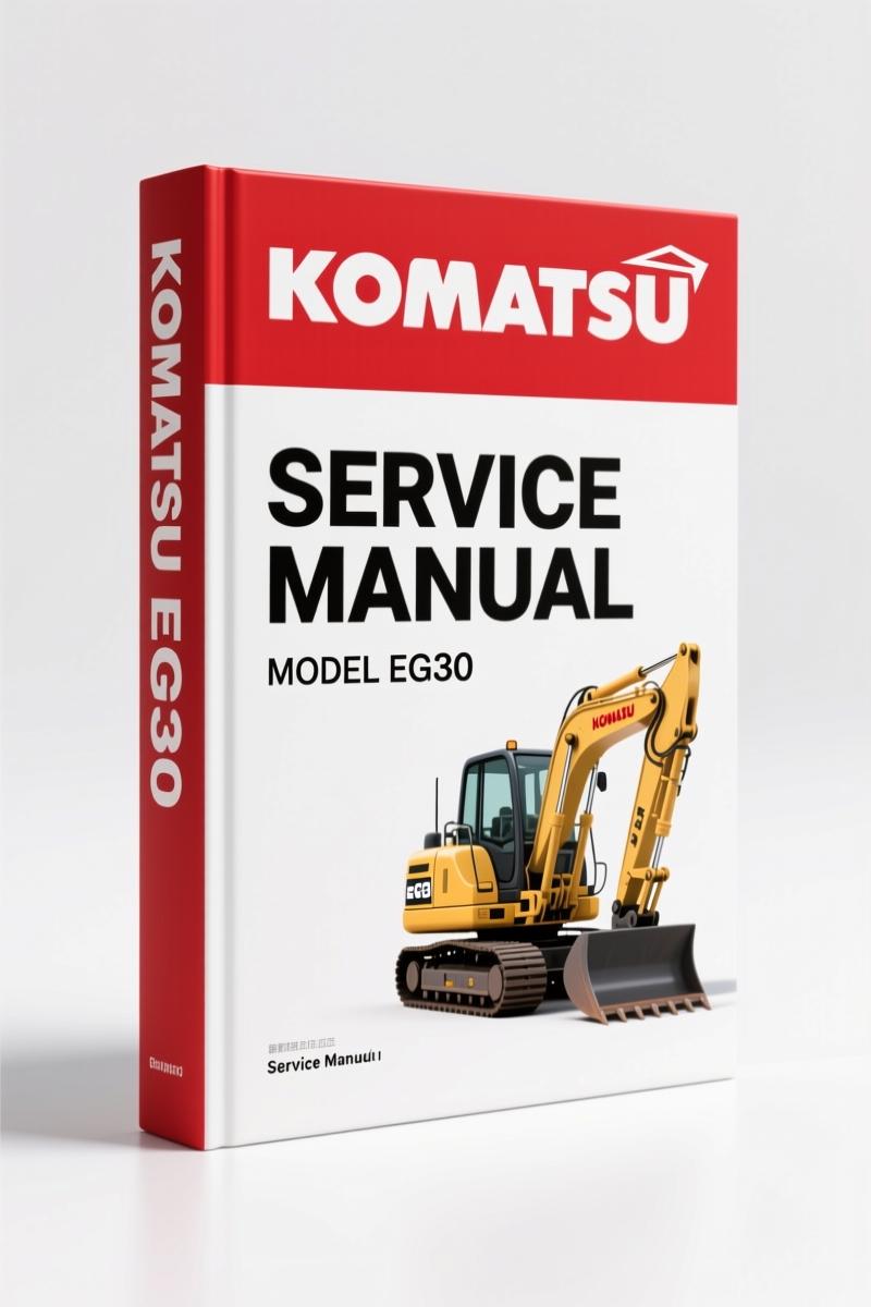Komatsu EG15, EG30, EG45, EG50, EG55 1984 Service Manual – 425 Pages of Factory Specs