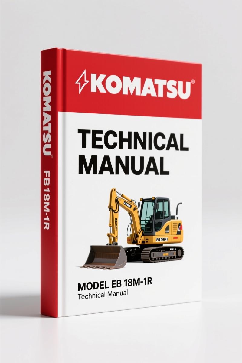 Komatsu FB 12M-1R, FB 15M-1R, FB 18M-1R, FB 15-1R, FB 18-1R 2001 Technical Manual