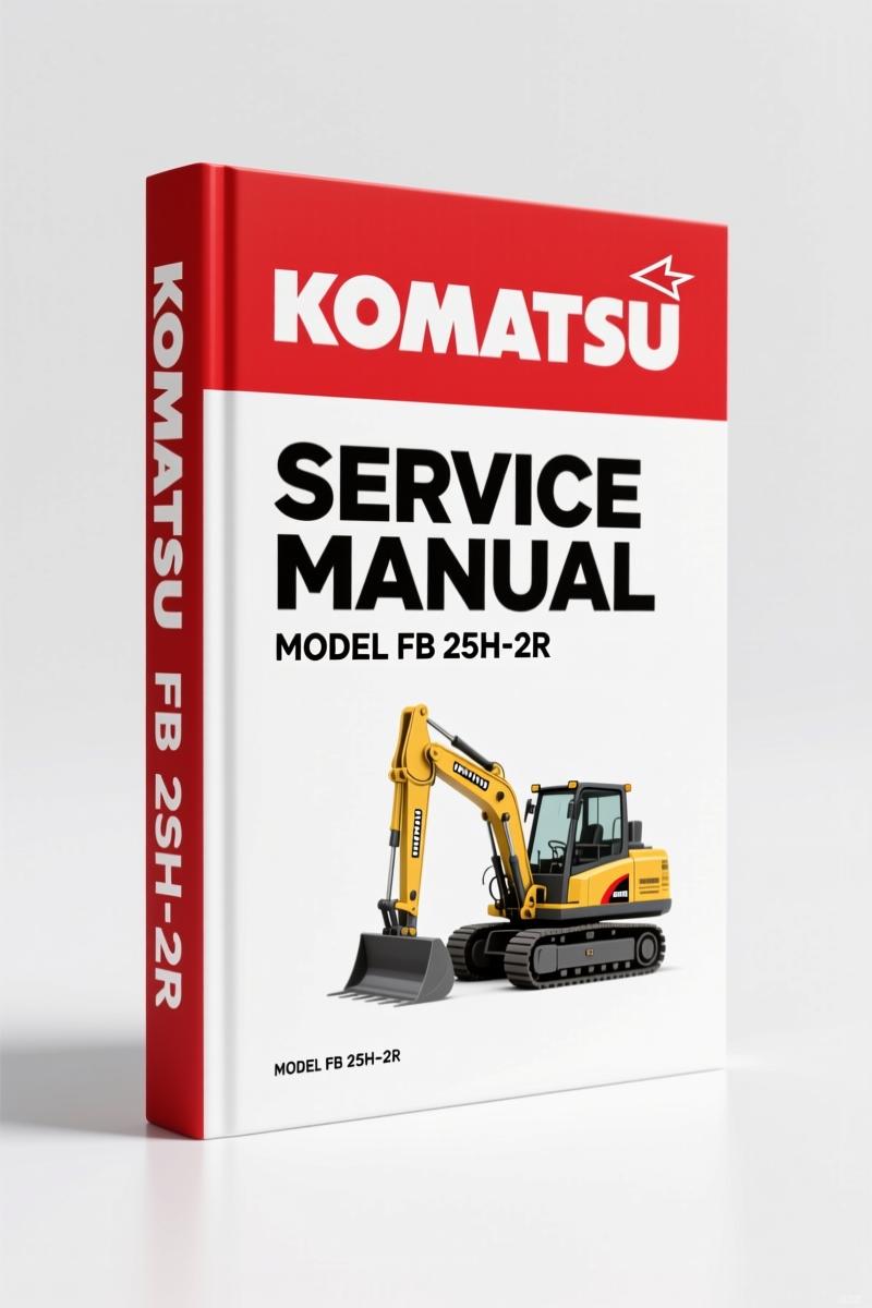Komatsu FB 20H-2R 2004 Service Manual – Factory Forklift Repair Specs