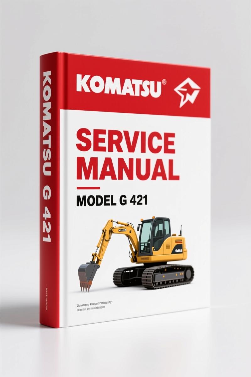Komatsu G 421, G 422, G 521, G 522, G 523 Service Manual – Factory Transmission Specs