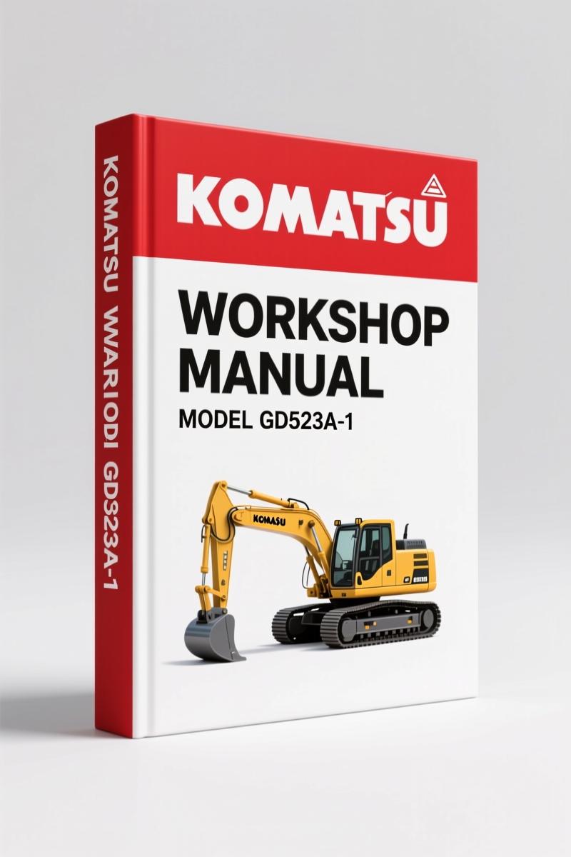 Komatsu GD510 GD520 GD521A-1 GD522A-1 GD523A-1 1993 Workshop Manual