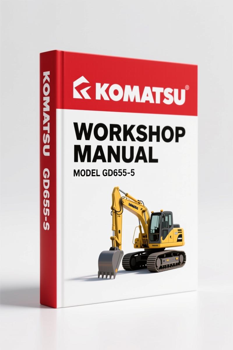 Komatsu GD555-5, GD655-5, GD675-5 Workshop Manual – 1474 Pages
