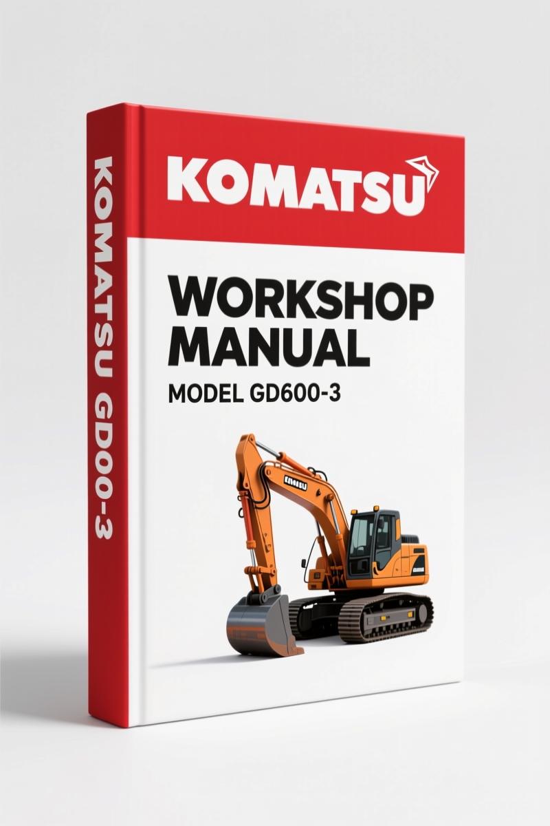 Komatsu GD600-3 Workshop Manual – 620 Pages of Factory Specs