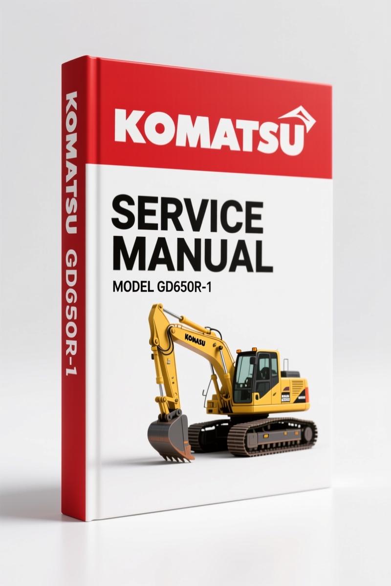 Komatsu GD600R-1 GD650R-1 GD605R-1 GD655R-1 GD605A-1 Service Manual 764 Pages
