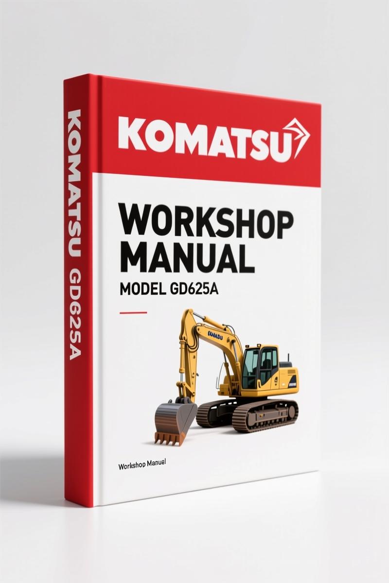 Komatsu GD621A, GD622A, GD623A, GD625A, GD661A 2011 Workshop Manual