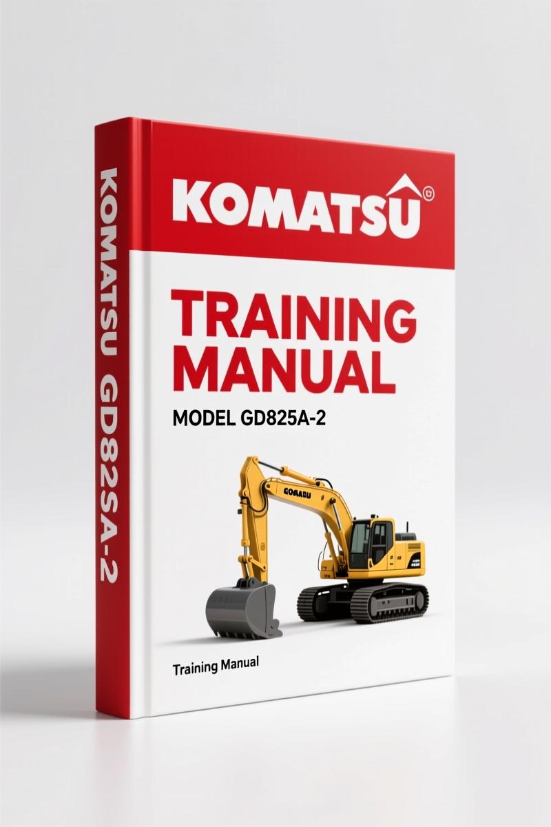 Komatsu GD825A-2 2008 Training Manual – Factory Specifications & Machine Familiarization