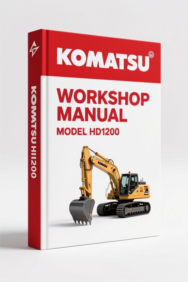 Komatsu HD1200 1980 Workshop Manual – Factory Specs & Procedures