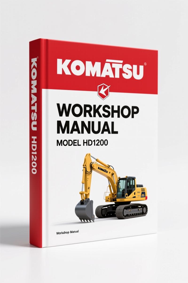 Komatsu HD1200 1980 Workshop Manual – 437 Pages of Factory Specs