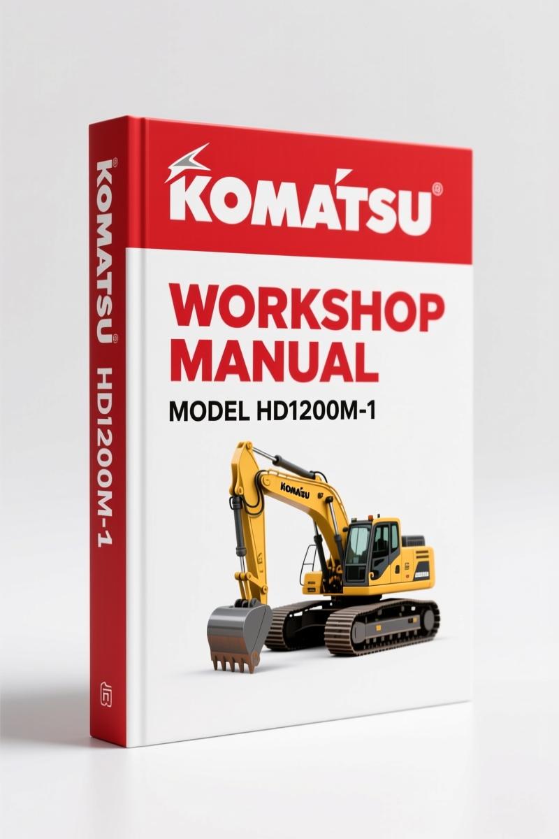 Komatsu HD1200M-1 1988 Workshop Manual – Factory Service Specs