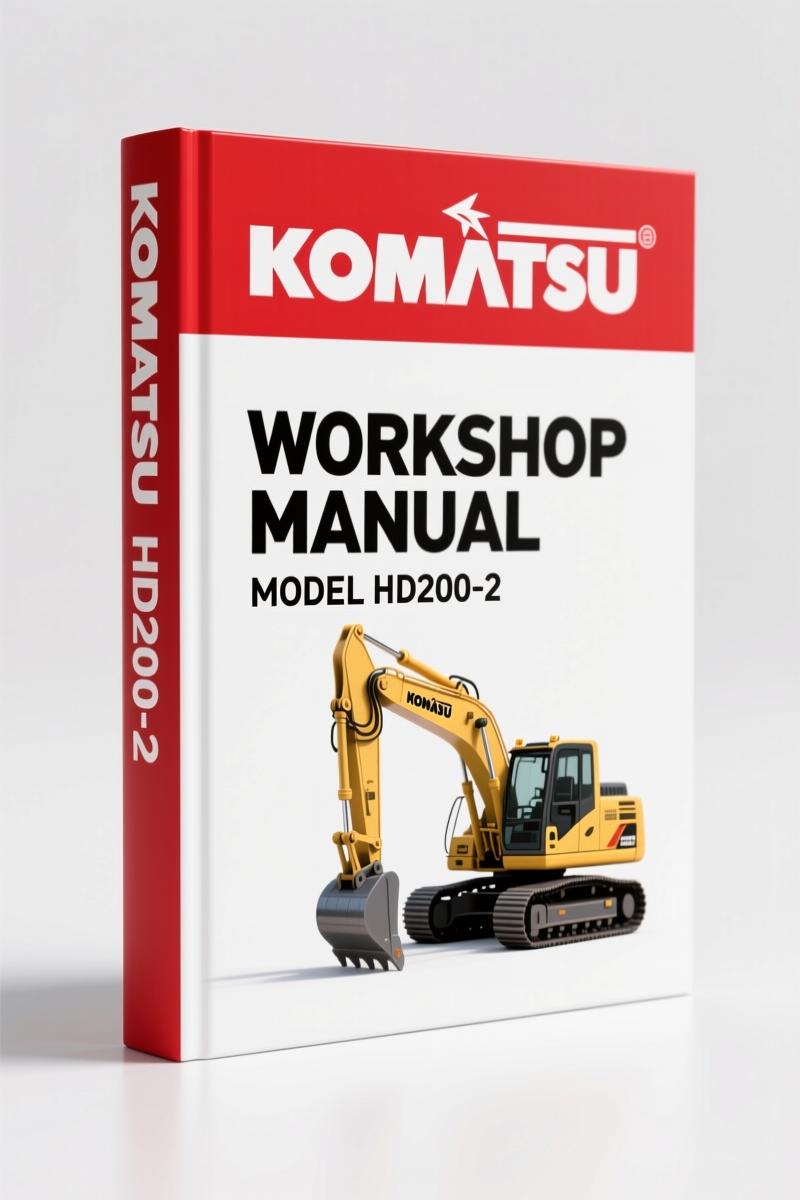 Komatsu HD200-2 1984 Workshop Manual – 476 Pages of Factory Specs