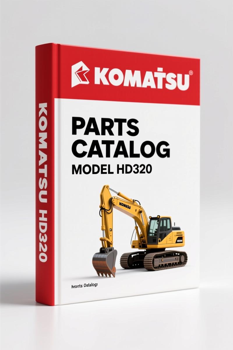 Komatsu HD320, HD325 Parts Catalog – Shop Manual for Engine & Drivetrain