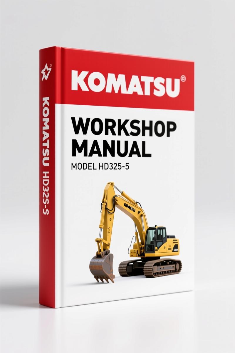 Komatsu HD325-5 Workshop Manual – 718-Page Factory Spec