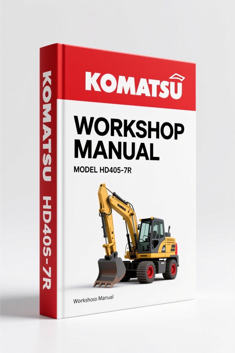 Komatsu HD325-7R, HD405-7R Workshop Manual – 1100 Pages of Factory Specs