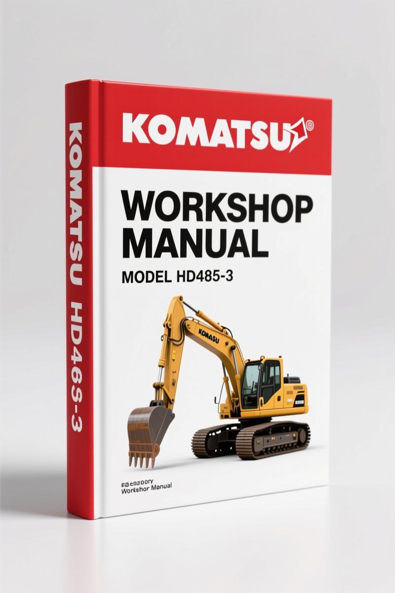 Komatsu HD465-3 1991 Workshop Manual – 734 Pages of Factory Specs